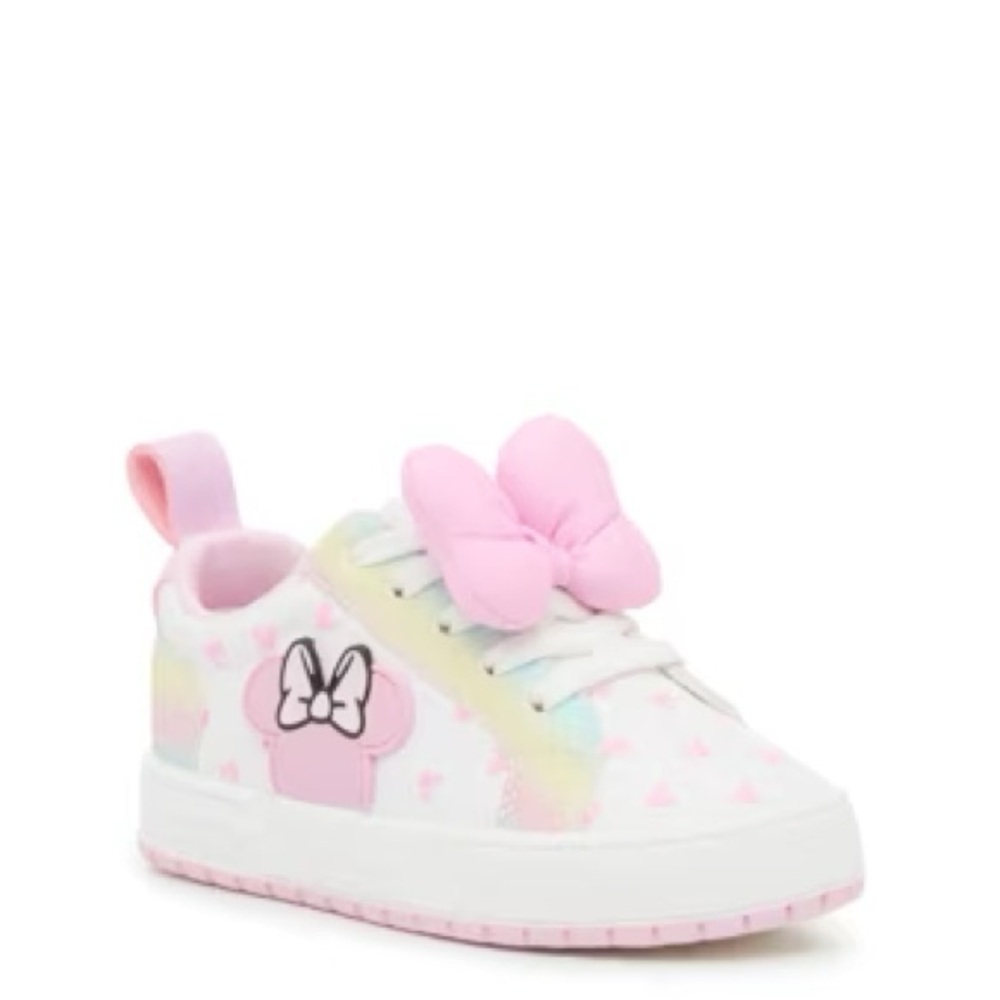 Ground Up Minnie Mouse Bow Court Sneaker